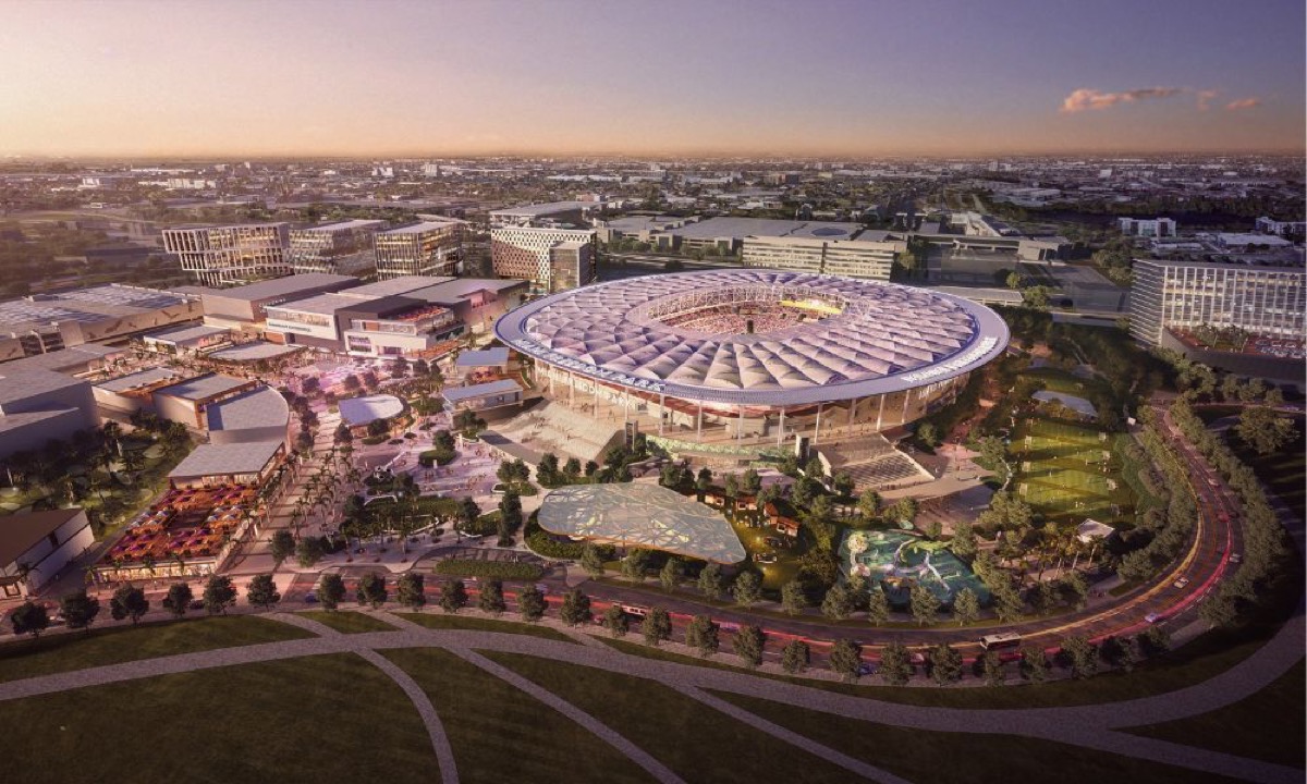 贝克汉姆Nu Stadium首战:梅西头槌圆梦,十三年值了